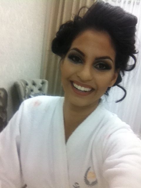 Minha produção, vestido , make,cabelo... - 6