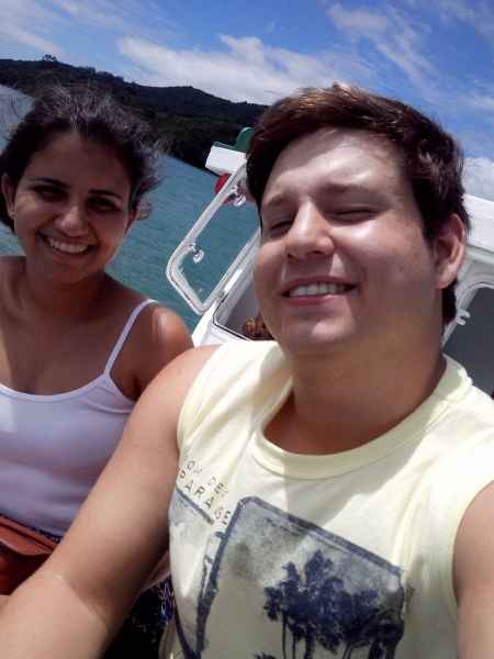 Passeando na ilha