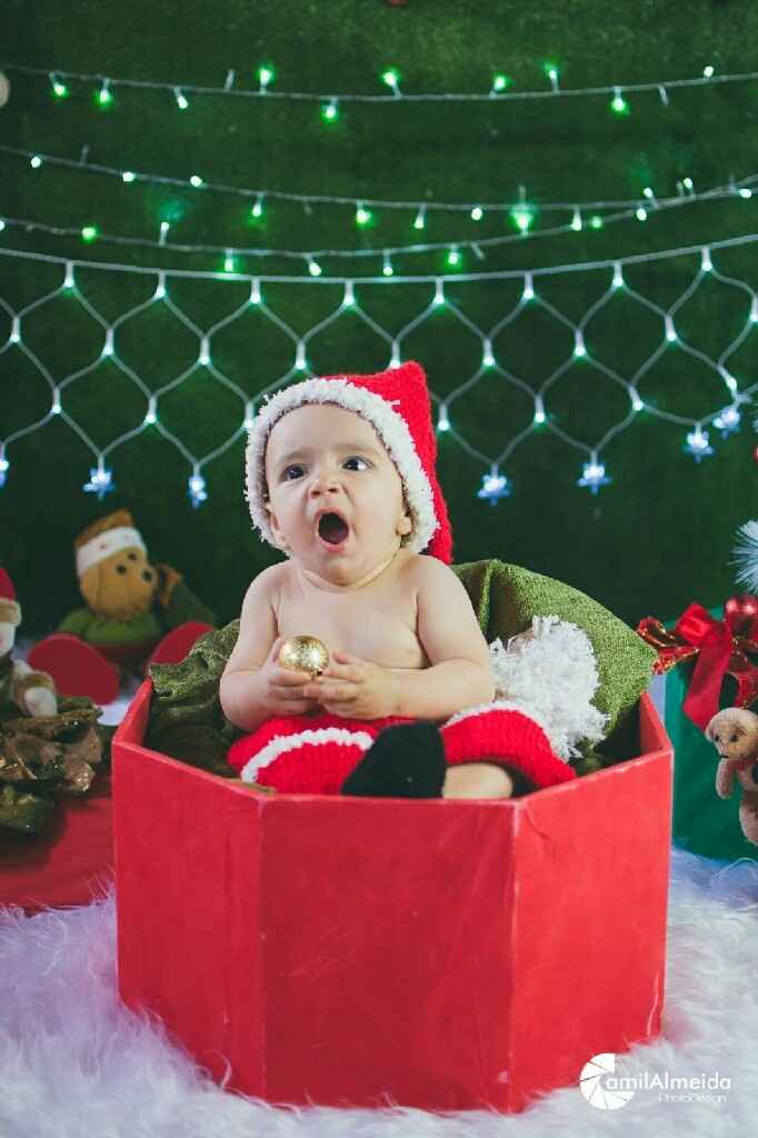 O primeiro ensaio do meu baby, natal 2015! - 7