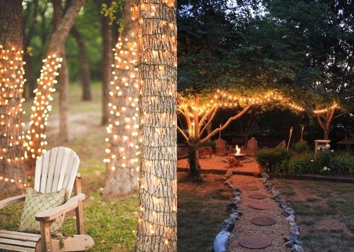 6- Decoração com luzes