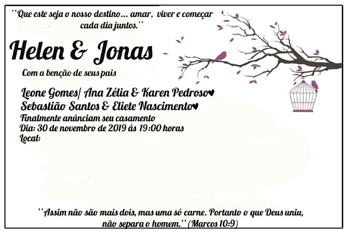 Meus convites #vendê #diy - 2