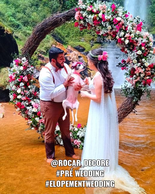 Casamento na cachoeira 🤔🤔 - 1