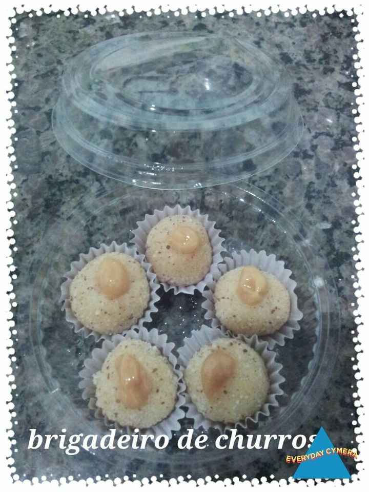 Prova do bolo e docinhos *-* - 2