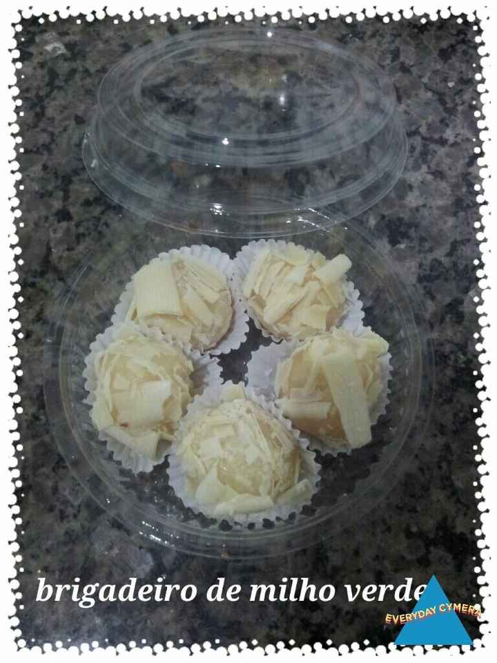 Prova do bolo e docinhos *-* - 6