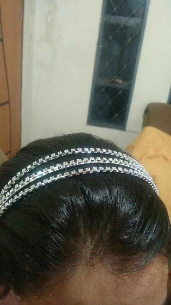 Minha tiara e buque ! #vemver *-* - 3