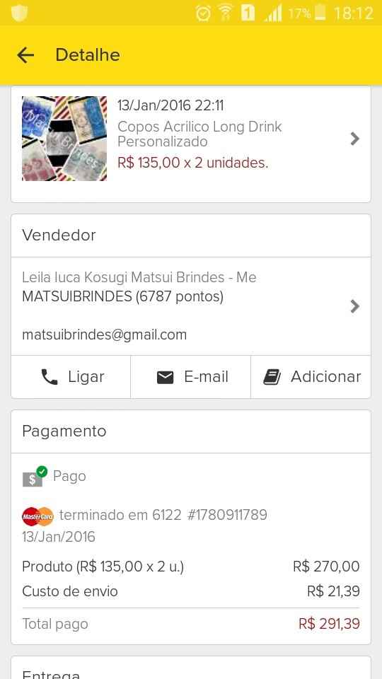 Minhas lembrancinhas chegaram!!! - 1