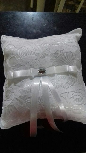 Cesta florista , plaquinha e almofadinha das alianças !! - 2