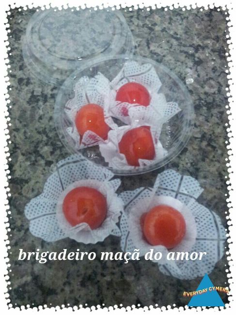 Prova do bolo e docinhos *-* - 4