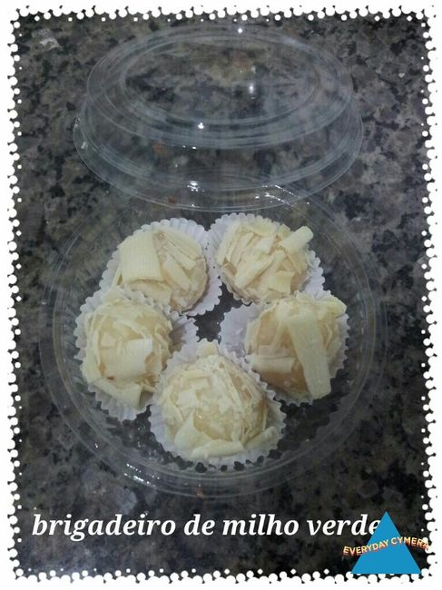 Prova do bolo e docinhos *-* - 6