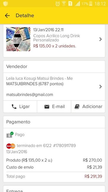 Minhas lembrancinhas chegaram!!! - 1