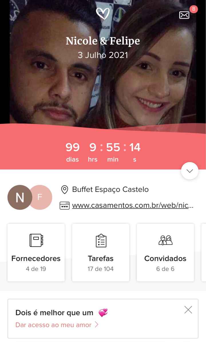 Dois dígitos 😱❤️ - 1