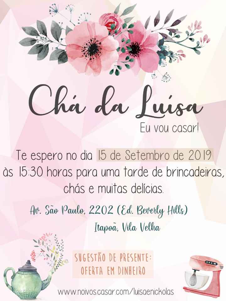 Chá da Luísa