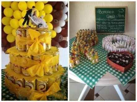 Mesa decorada