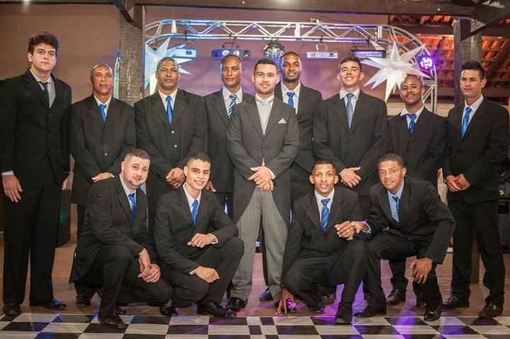 #caseeeei, padrinhos e madrinhas tds de #azul - 2