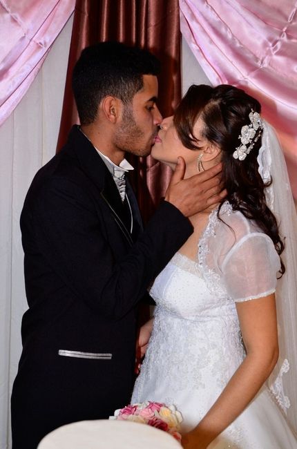 beijos dos casados