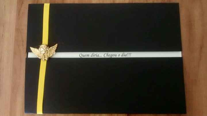 Meu convite .... diferente!!!! - 2