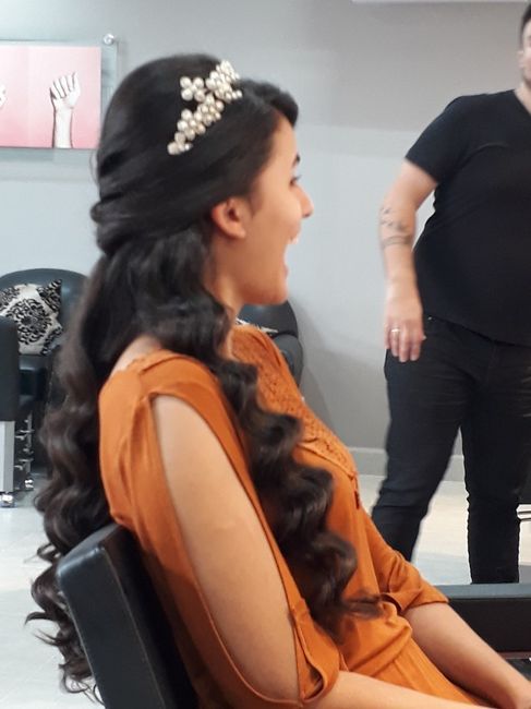 o penteado á 6 dias do casamento - 2