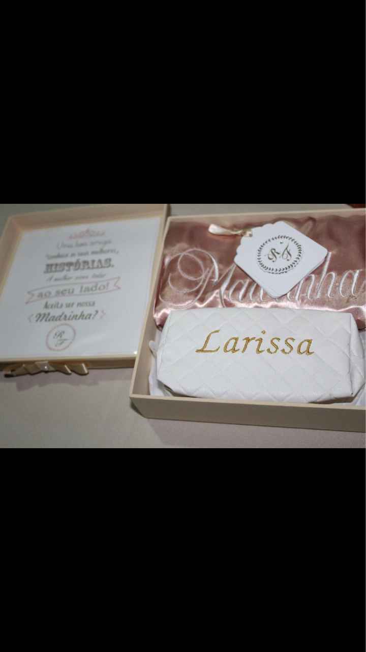 Lembrança Padrinhos - 1