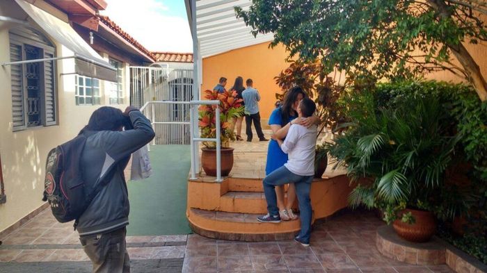 A foto da foto... amiga que tirou 