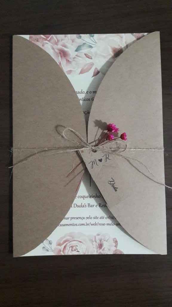 Nossos convites ❤ - 1