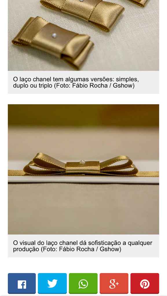 Como fazer laço chanel - 6
