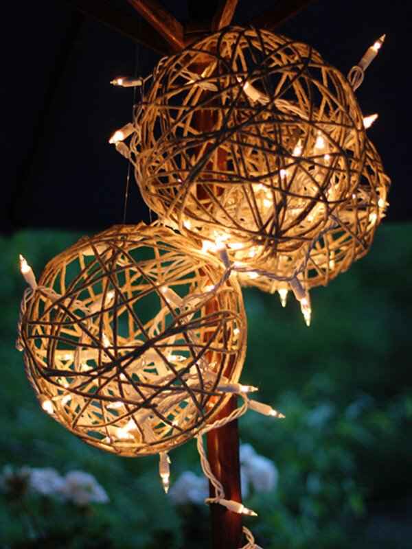 Bolas de barbante #diy - 2