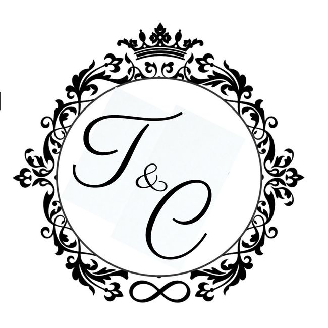 Monograma com a letra t e c - 2