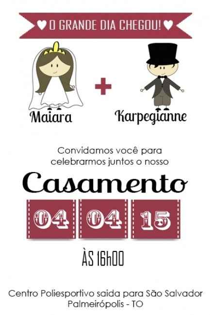 Convite Diferente  - 1