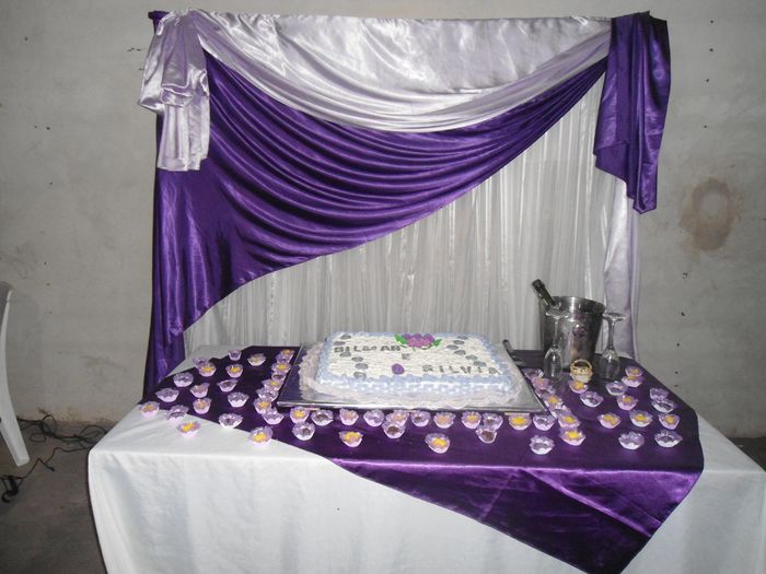 mesa do bolo