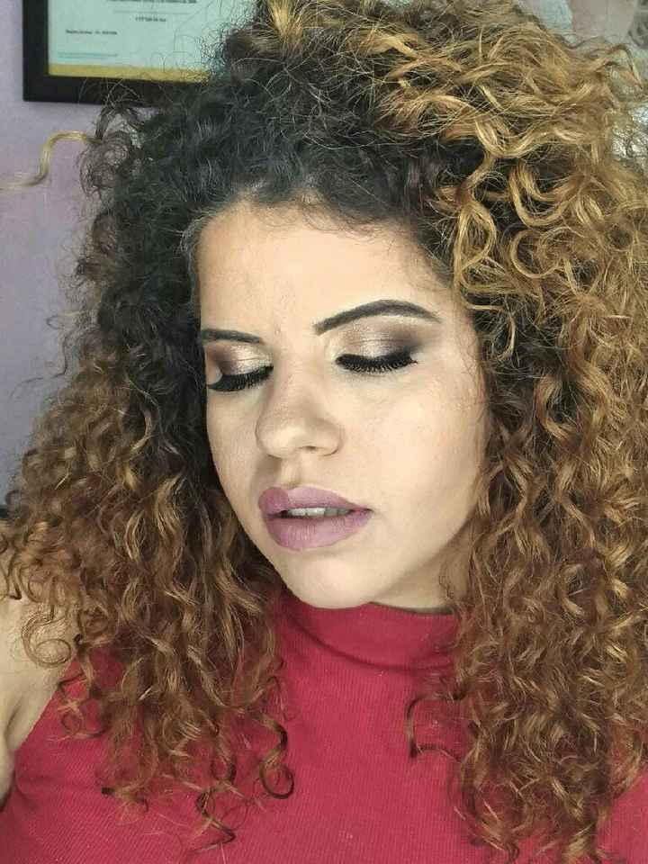 Meu teste de maquiagem - 2