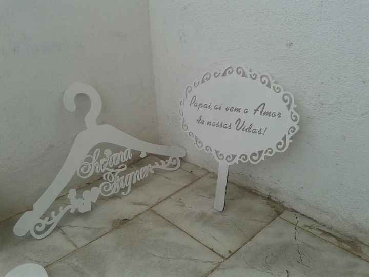 Diy placa de lavem a noiva, cabide, nossas iniciais e love - 1