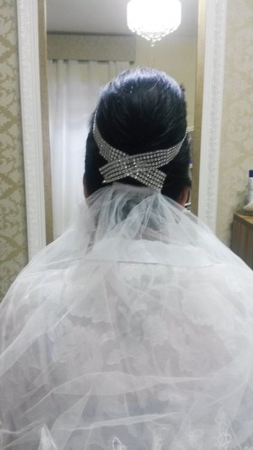 Penteado de costas