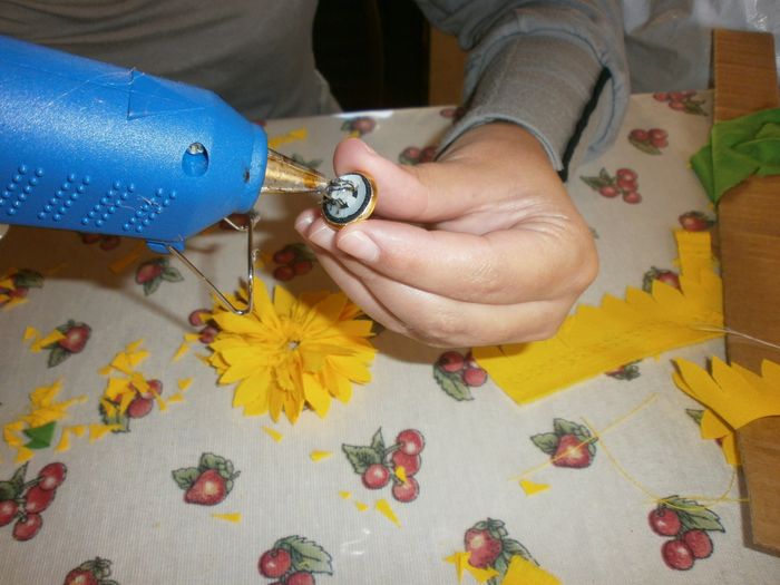 Flor de tecido - passo 6