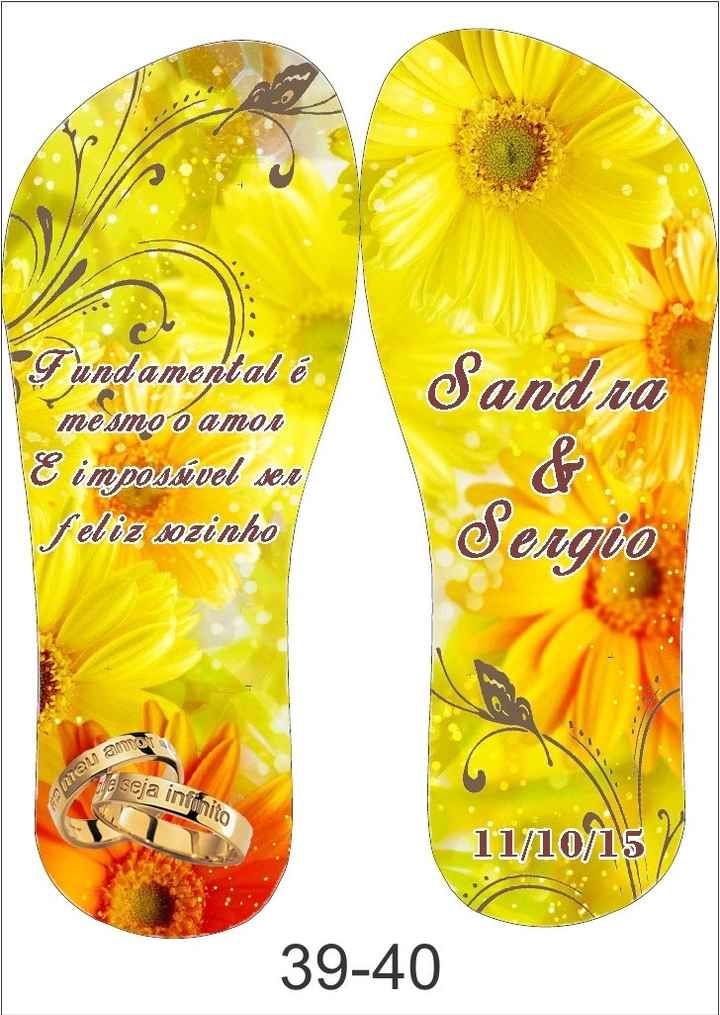 chinelo das convidadas