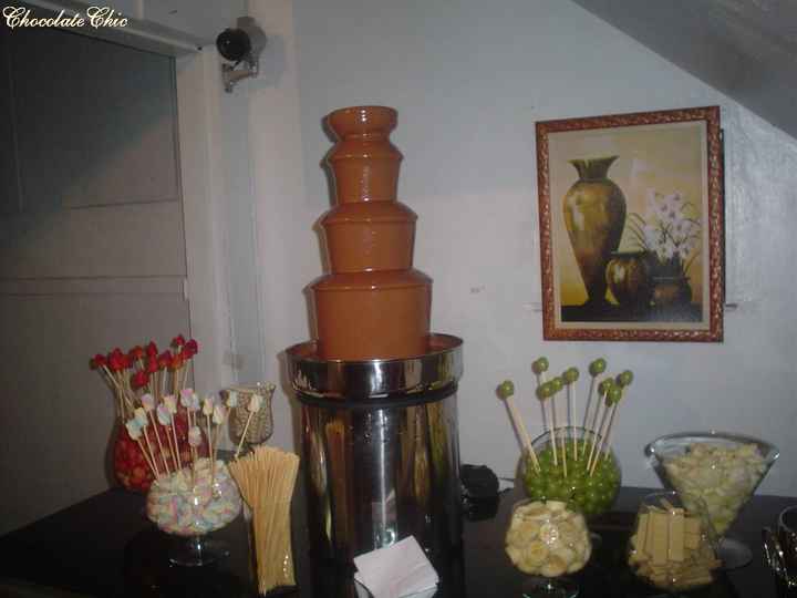 cascata chocolate