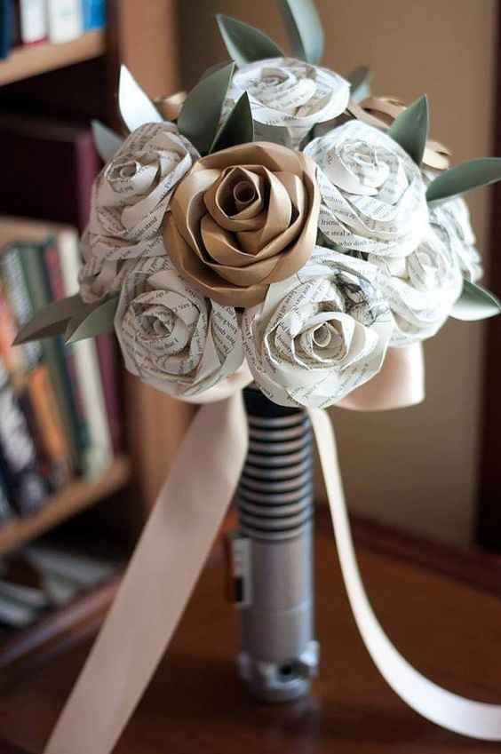 Flores de papel