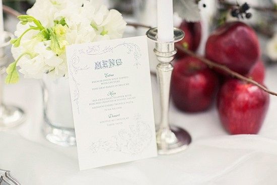 menu e mesa