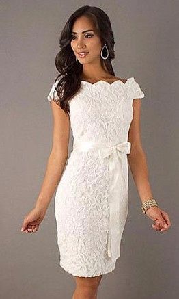vestido civil - branco