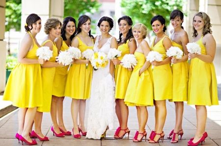 Madrinhas Amarelo