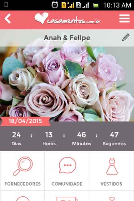 50 dias para o meu grande dia *-* e o de vcs, quanto falta? - 1