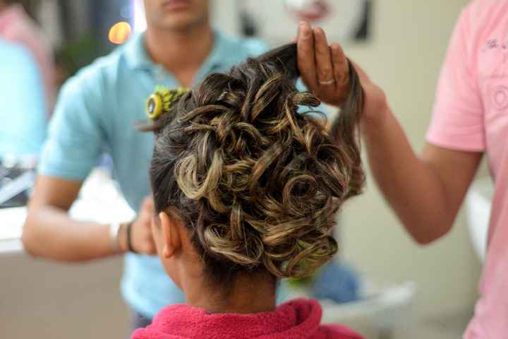 Meu penteado no grande dia.. - 1