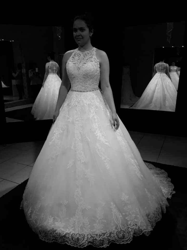 Fechei o vestido de noiva Huhu - 1