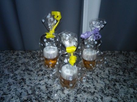 Lembrancinhas chá de Barnela.