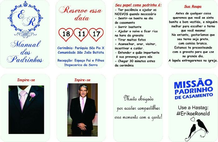 Convite para padrinhos - 5