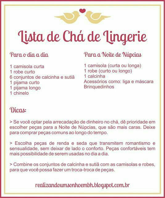 Chá de lingerie - 7