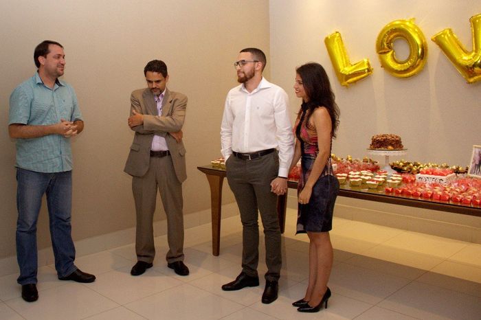 Recebendo a benção dos pastores