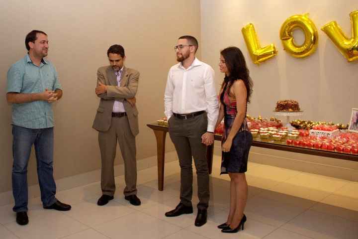 Recebendo a benção dos pastores