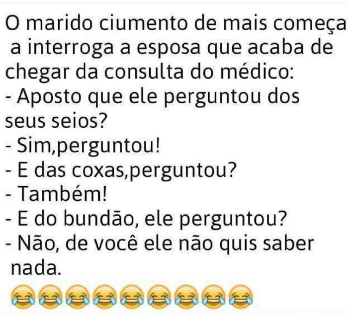 Foi perguntar de mais kkk