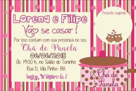 Meu convite !