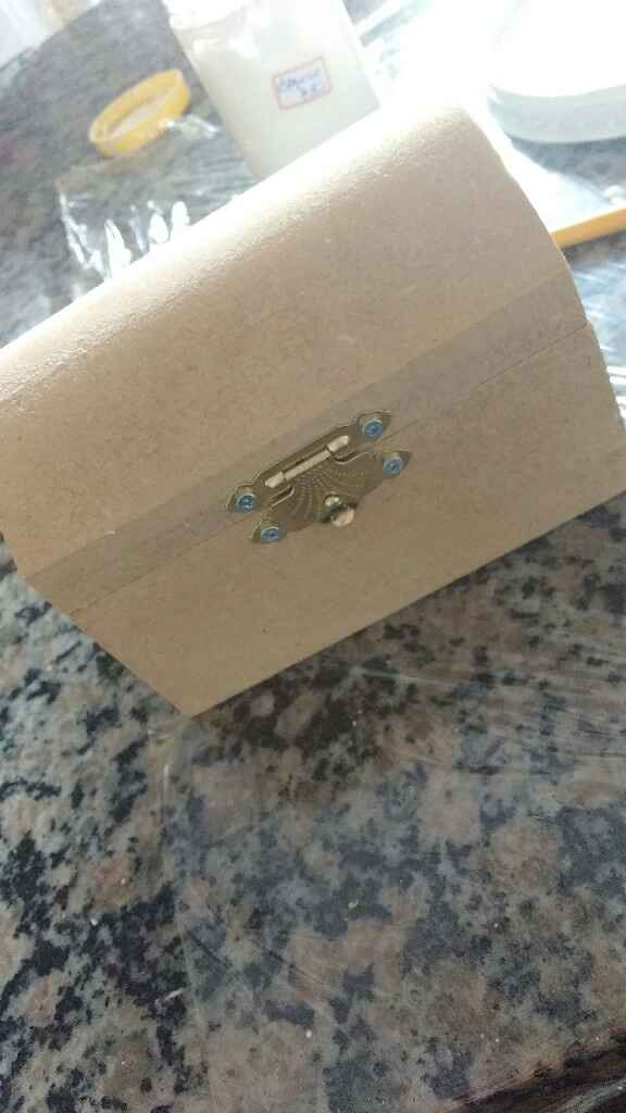 Baú das alianças #diy - 1